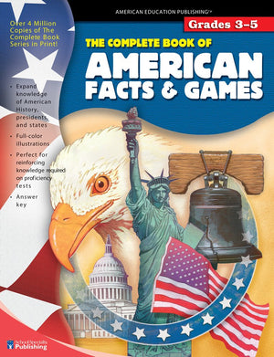 Complete Book Of American Facts And Games, Grades 3  5,New