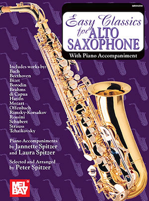 Easy Classics for Alto Saxophone,Used