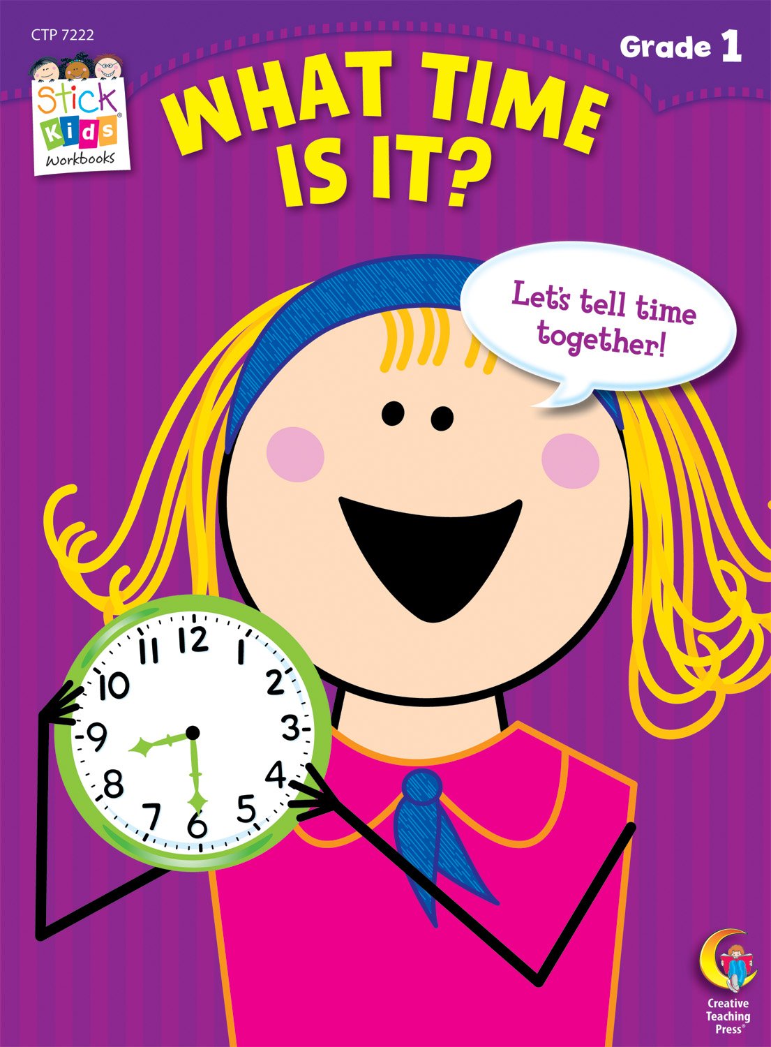 What Time Is It? Stick Kids Workbook, Grade 1,Used