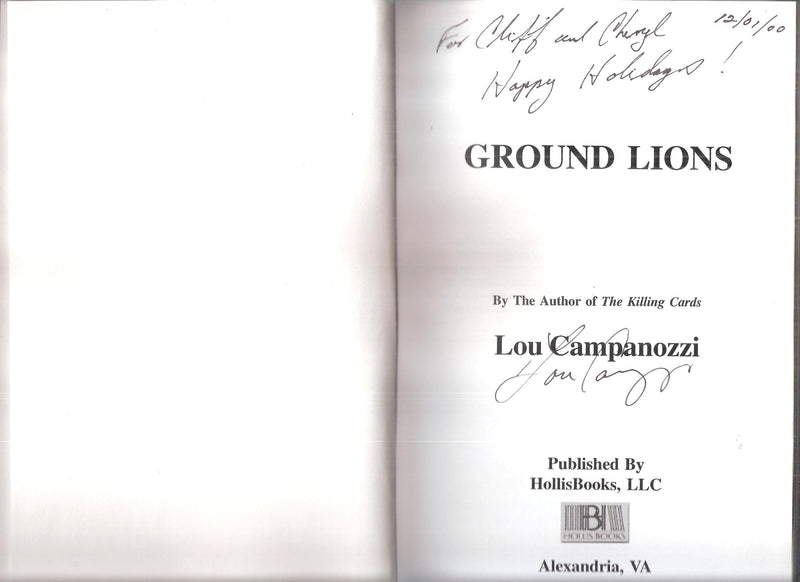 Ground Lions (The Mike Amato Detective Series, 2),Used