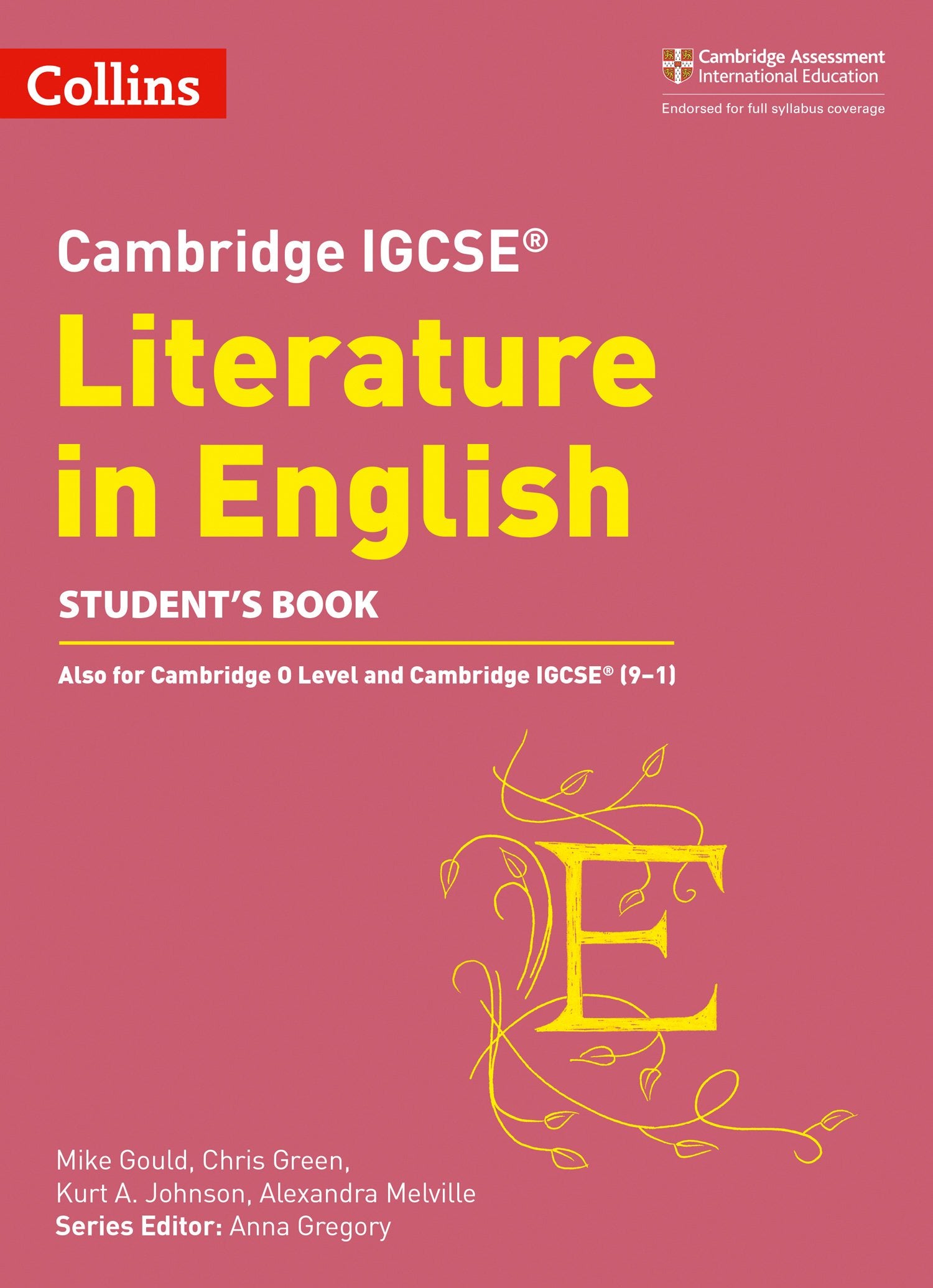 Cambridge IGCSE Literature in English Student Book (Cambridge International Examinations),Used