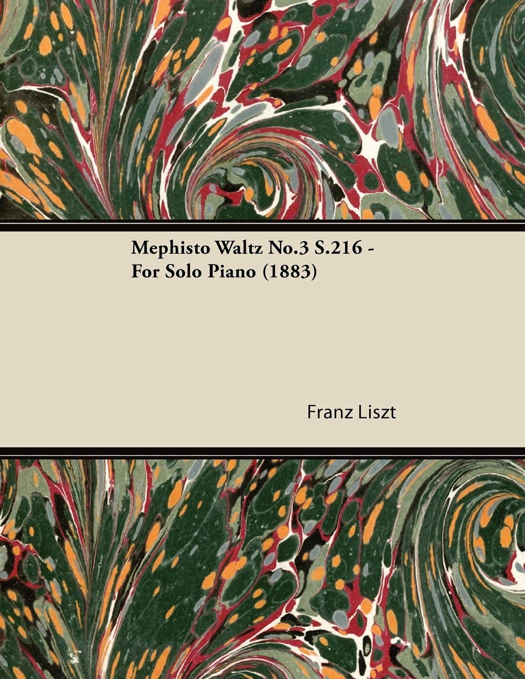 Mephisto Waltz No.3 S.216  For Solo Piano (1883),Used