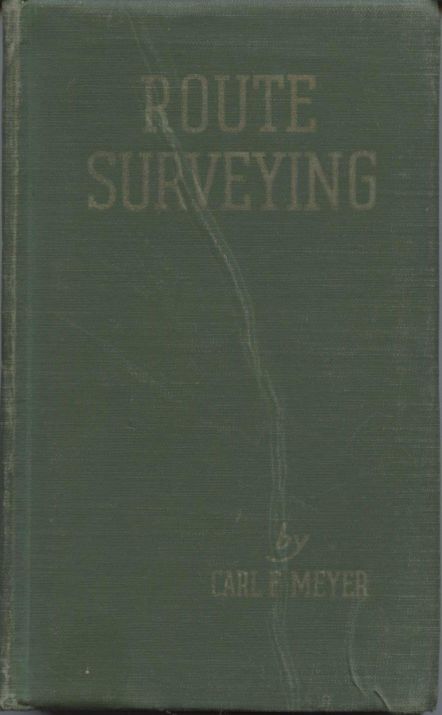 Route Surveying and Design,Used