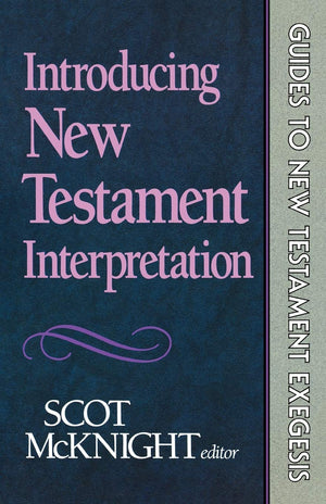 Introducing New Testament Interpretation (Guides to New Testament Exegesis),Used
