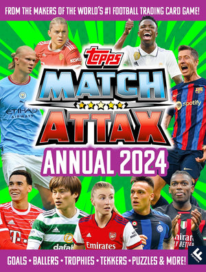 Match Attax Annual 2024: The Best Official Illustrated Football Annual, Brand New For 2023  The Perfect Gift For Footyloving K,Used