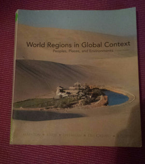 World Regions in Global Context: People, Places, and Environments (4th Edition),Used