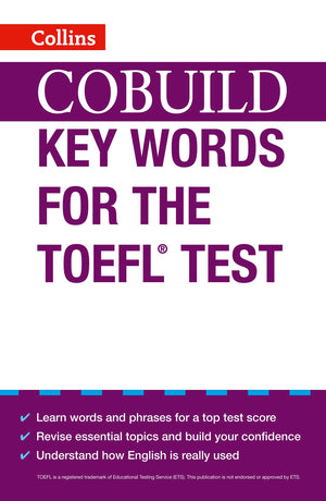 COBUILD Key Words for the TOEFL Test,Used
