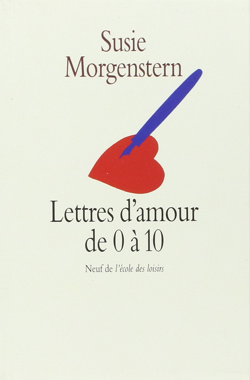 lettres d amour de 0 a 10 (cf ne),Used