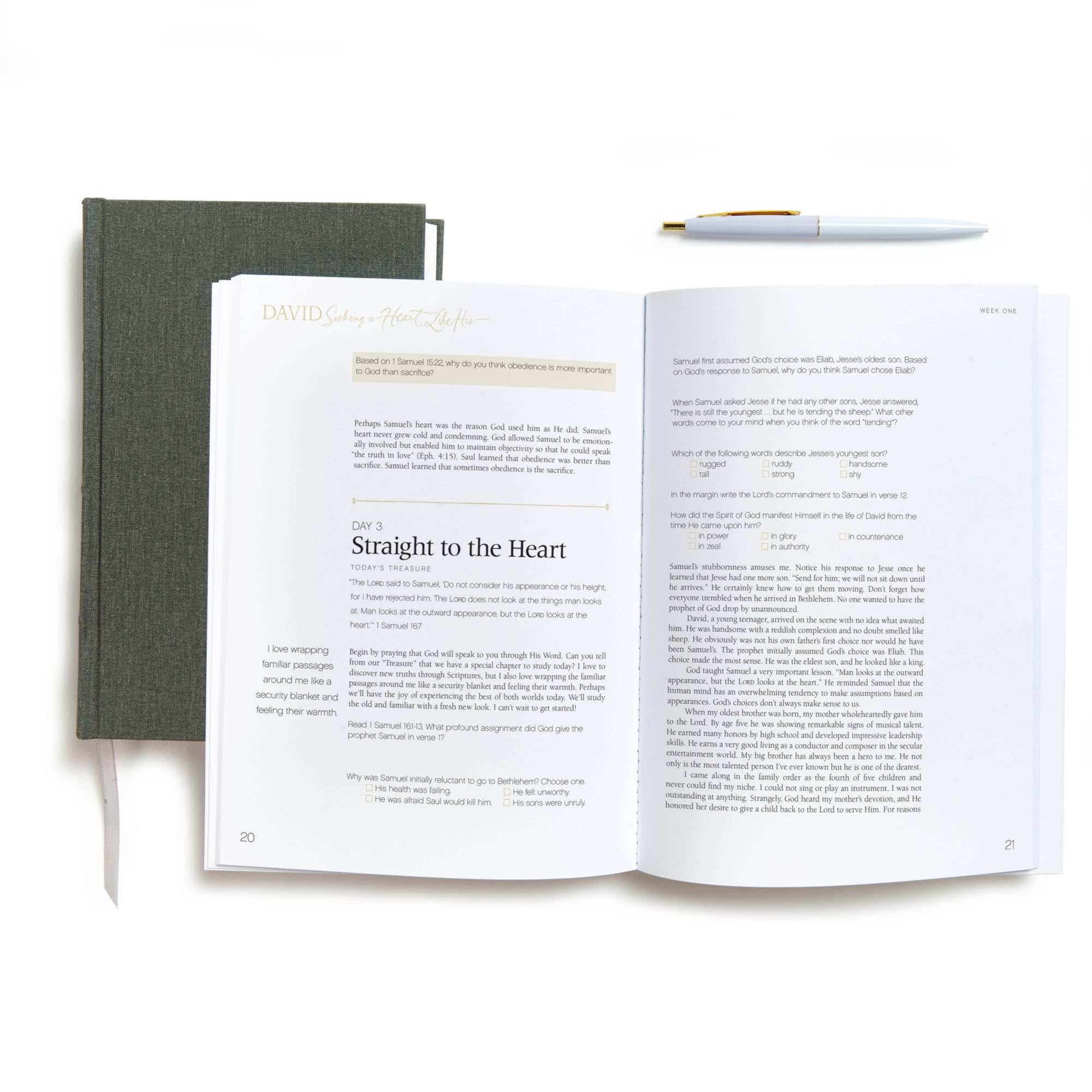 David  Bible Study Book (Updated Edition): Seeking a Heart Like His,Used