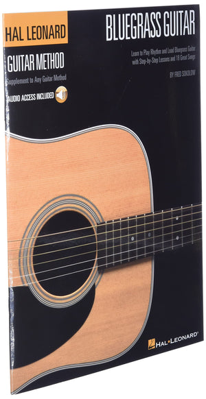 Bluegrass Guitar Method: Learn Rhythm and Lead with StepbyStep Lessons, Chords, Scales, Crosspicking, Capo Techniques, and 18 ,Used