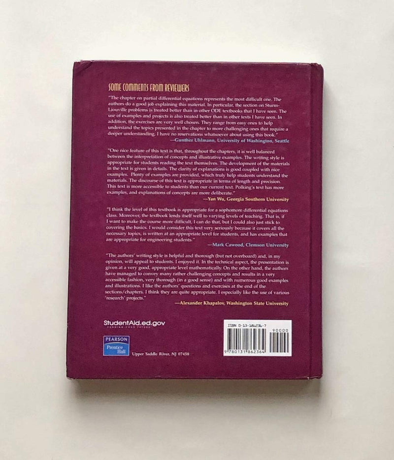 Differential Equations with Boundary Value Problems (2nd Edition),Used