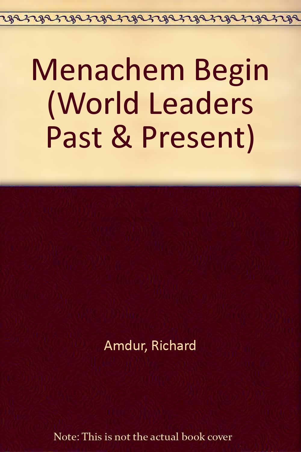 Menachem Begin (World Leaders Past and Present),Used