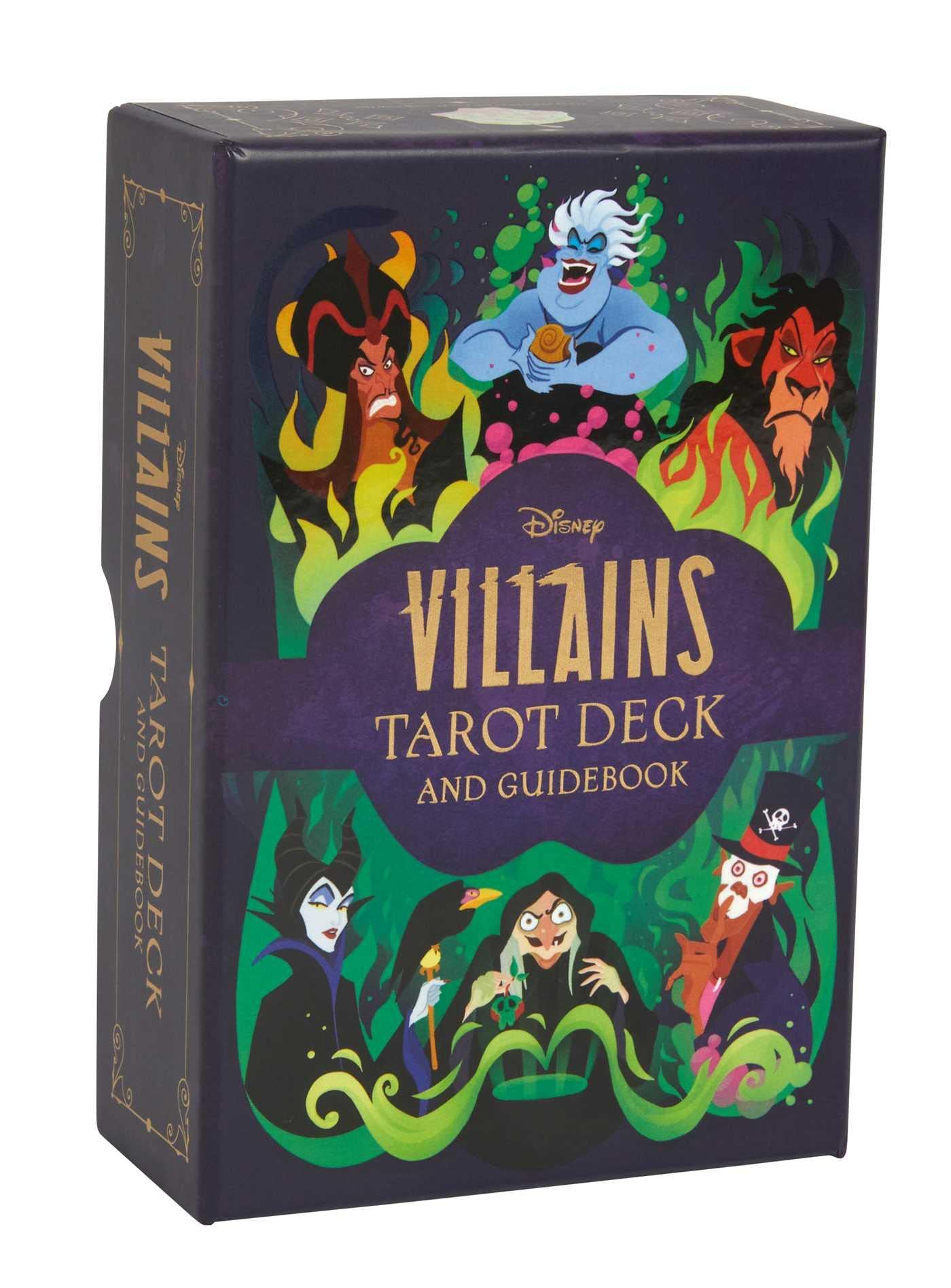Disney Villains Tarot Deck and Guidebook  Movie Tarot Deck  Pop Culture Tarot,New