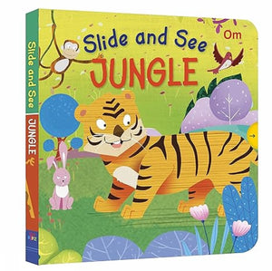 Slide And See Board Book : Jungle