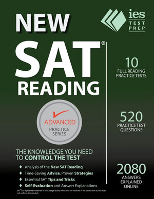 New SAT Reading Practice Book,Used