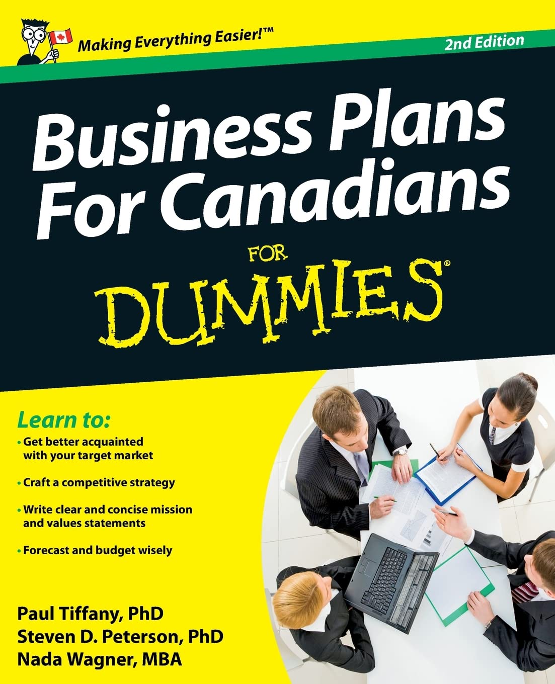 Business Plans For Canadians For Dummies,Used