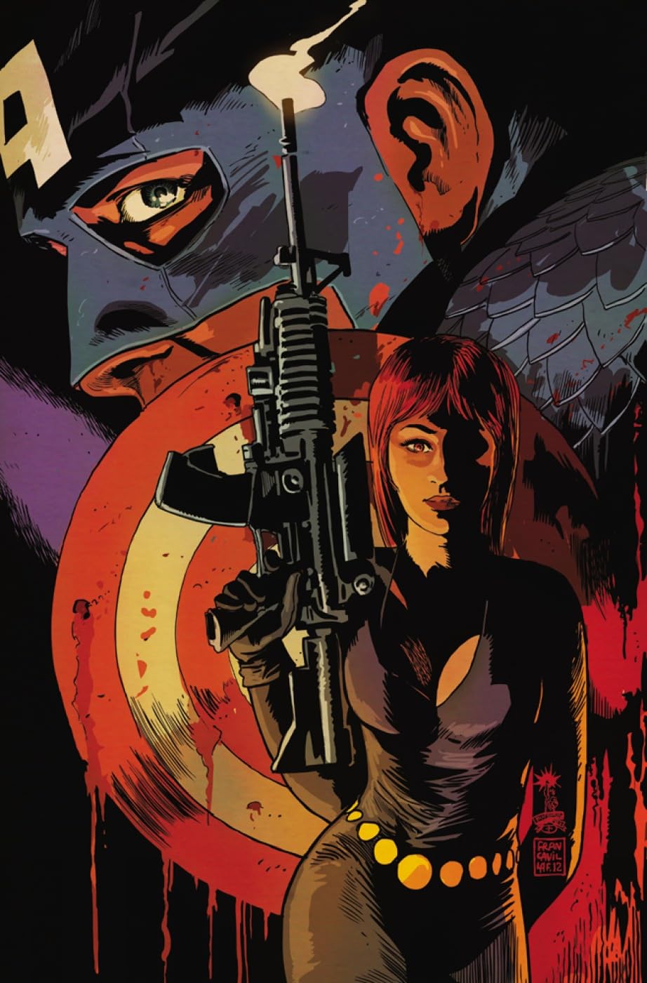 Captain America: Captain America and Black Widow,Used