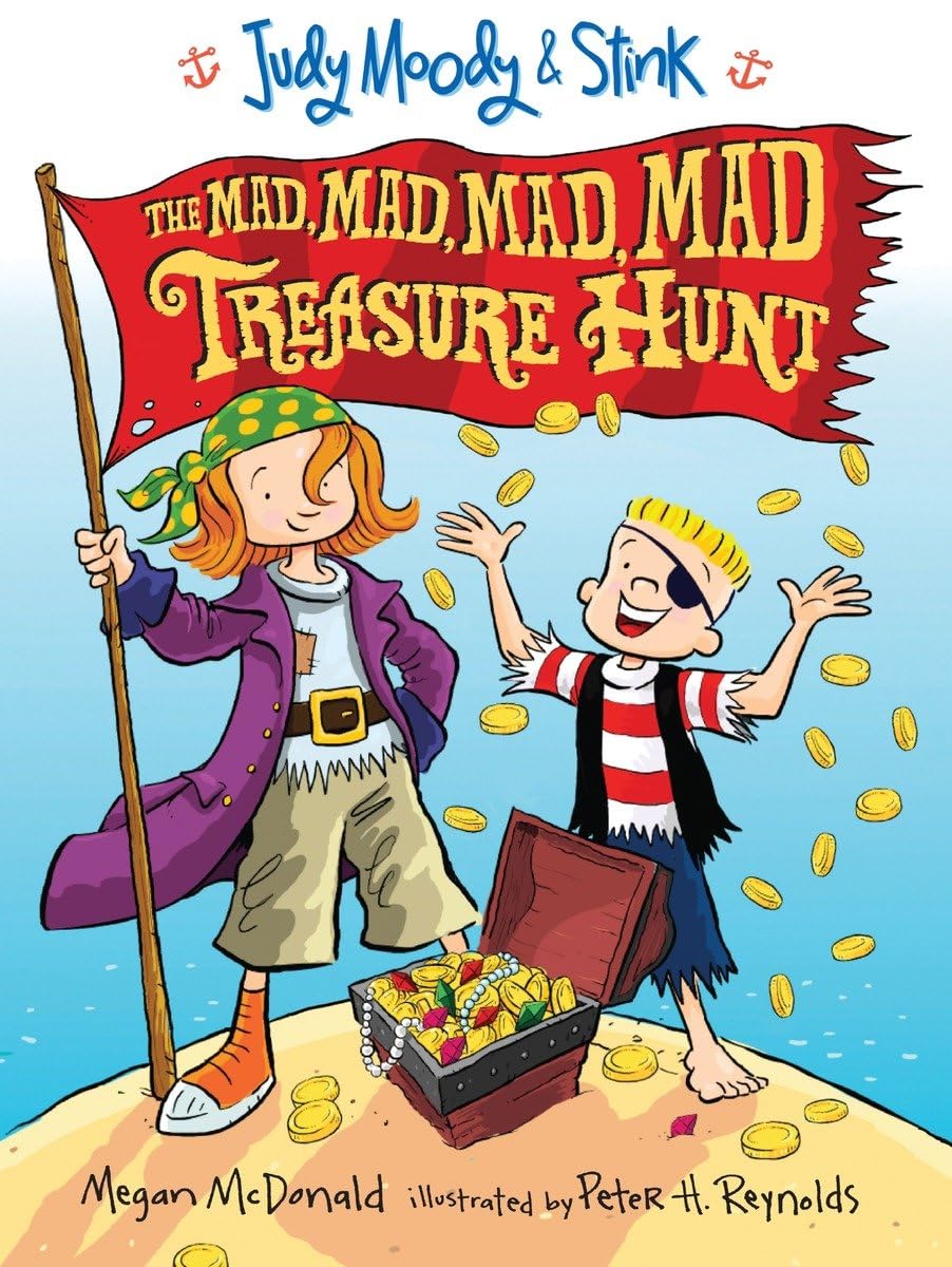 Judy Moody and Stink: The Mad, Mad, Mad, Mad Treasure Hunt,Used
