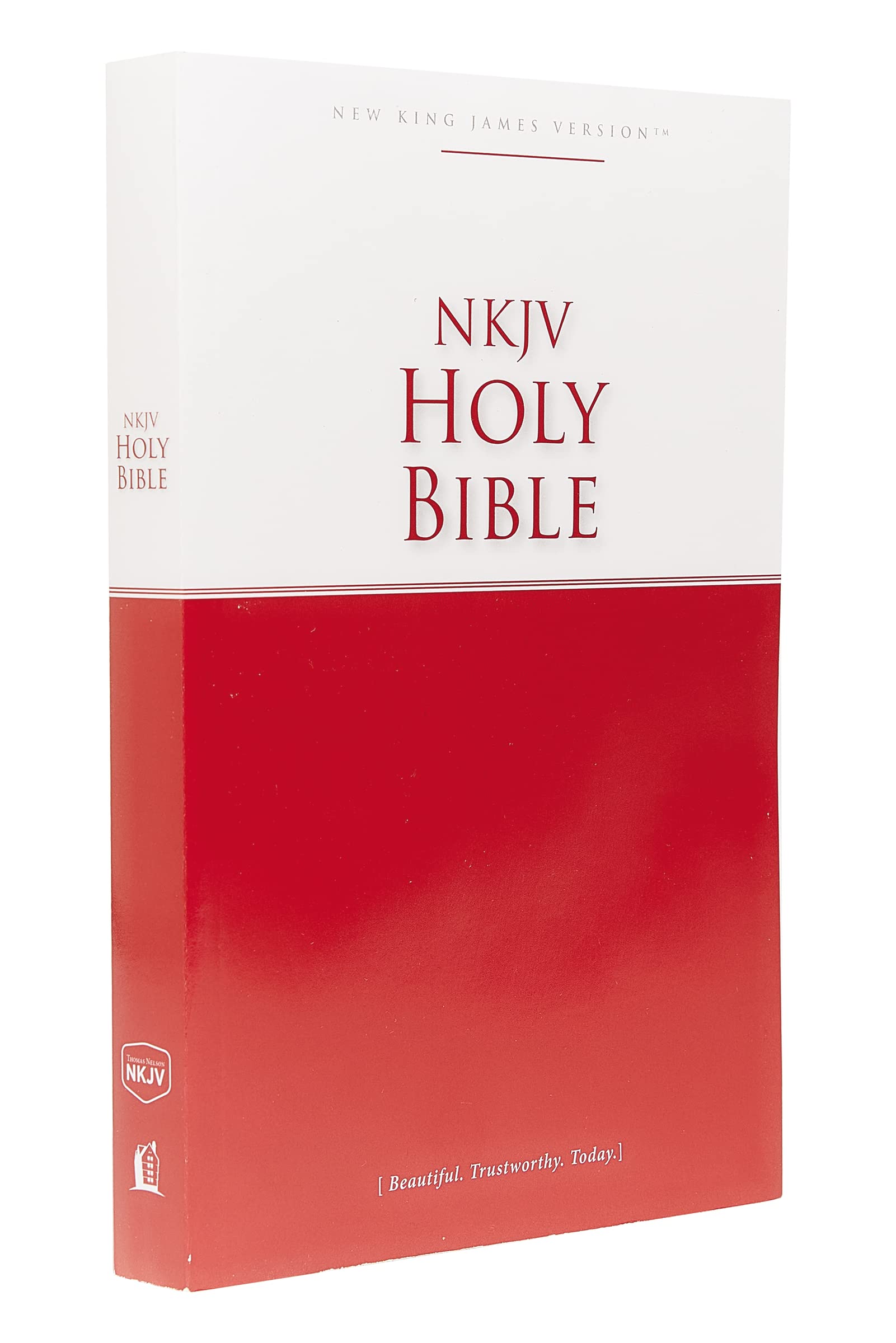 NKJV, Economy Bible, Paperback: Beautiful. Trustworthy. Today,Used