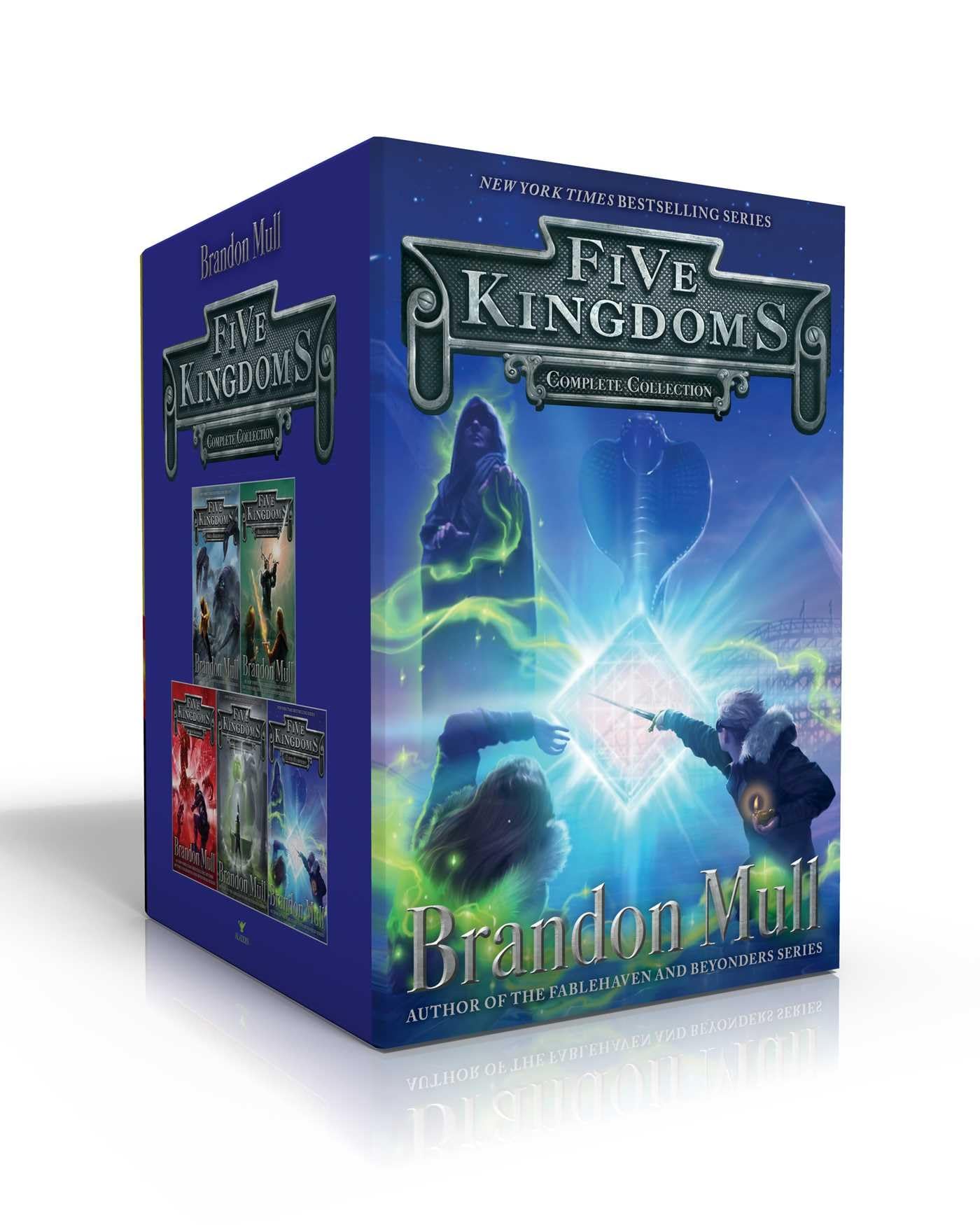 Five Kingdoms Complete Collection (Boxed Set): Sky Raiders; Rogue Knight; Crystal Keepers; Death Weavers; Time Jumpers,Used
