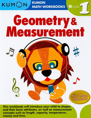 Kumon Grade 1 Geometry & Measurement (Kumon Math Workbooks),New