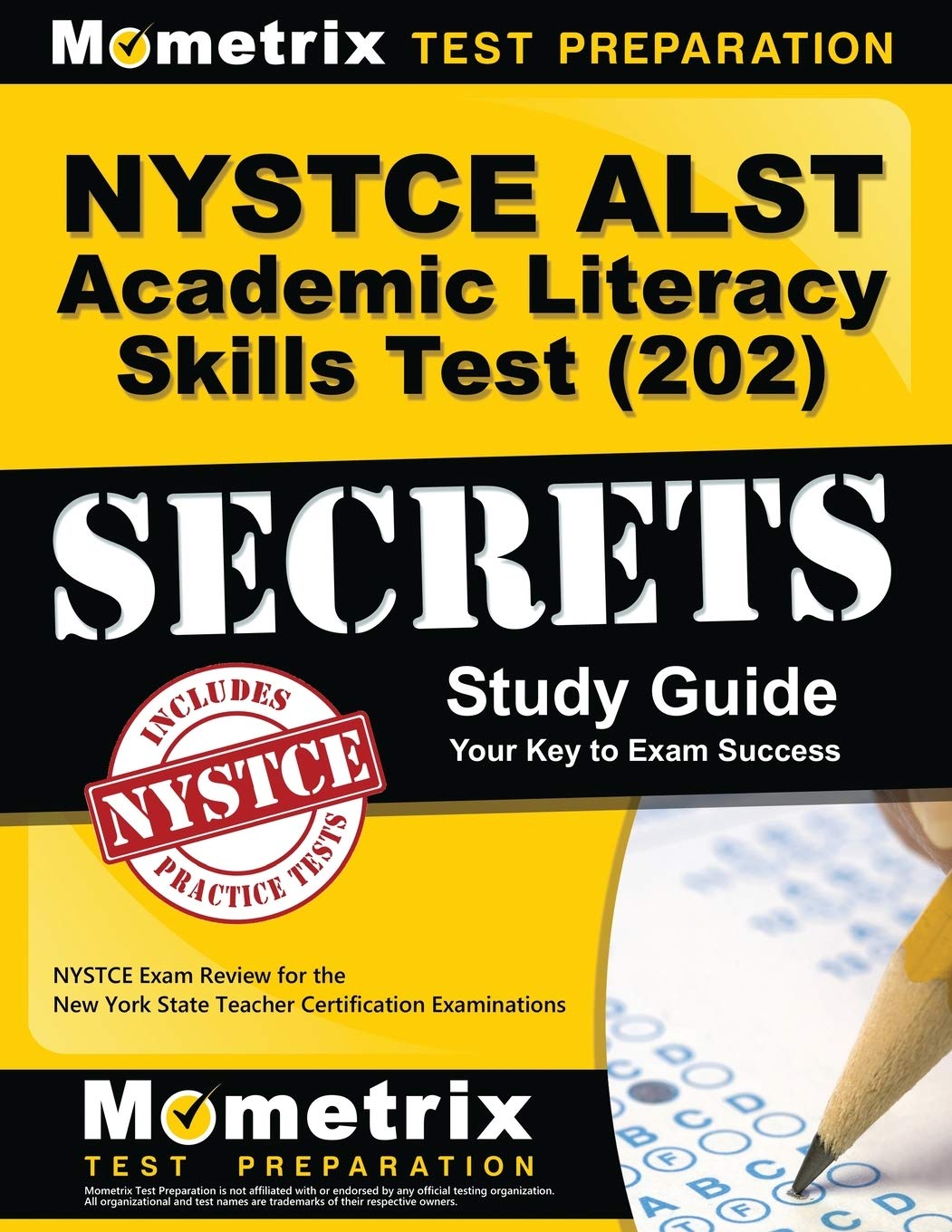 NYSTCE ALST Academic Literacy Skills Test (202) Secrets Study Guide: NYSTCE Exam Review for the New York State Teacher Certifica,Used