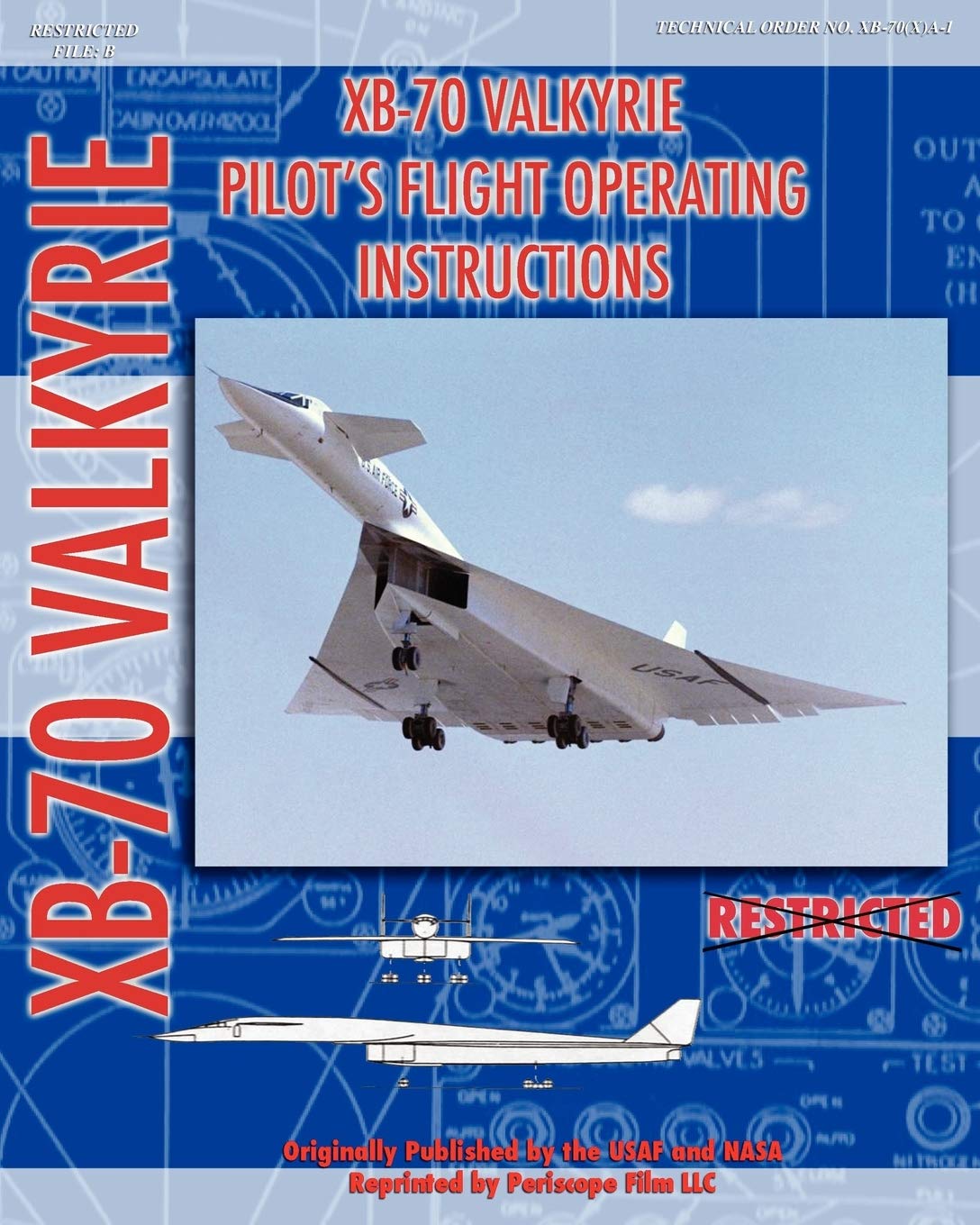 Xb70 Valkerie Pilot'S Flight Operating Manual,Used