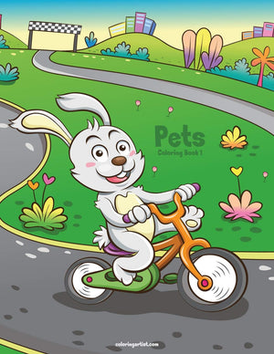 Pets Coloring Book 1,Used
