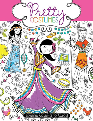 Pretty Costumes: Beautiful Costumes To Color!,Used