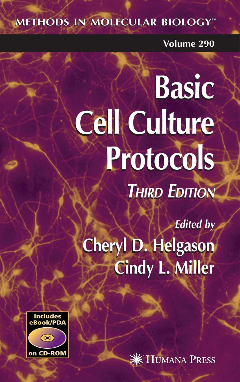 Basic Cell Culture Protocols (Methods in Molecular Biology, 290),Used