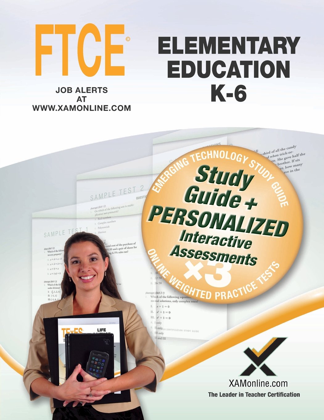FTCE Elementary Education K6 Book and Online,Used