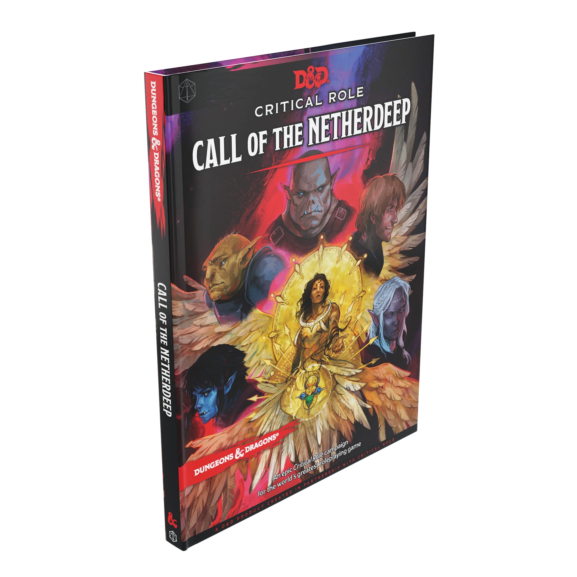 Critical Role Presents: Call Of The Netherdeep (D&D Adventure Book)-used