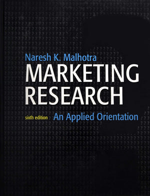 Marketing Research: An Applied Orientation,Used