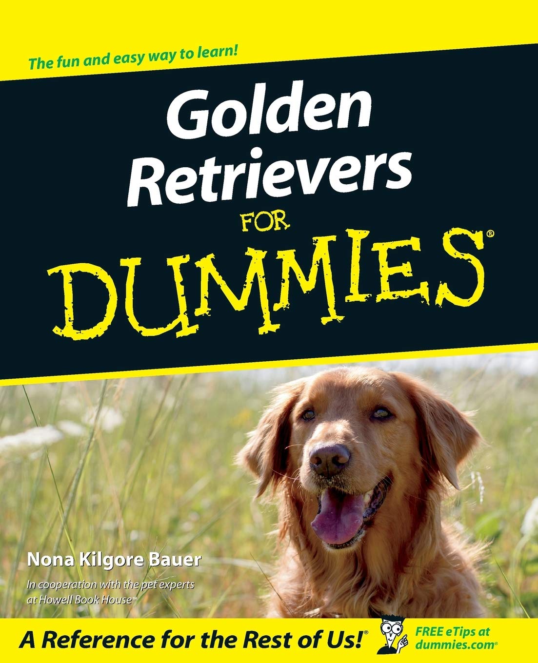 Golden Retrievers For Dummies-used