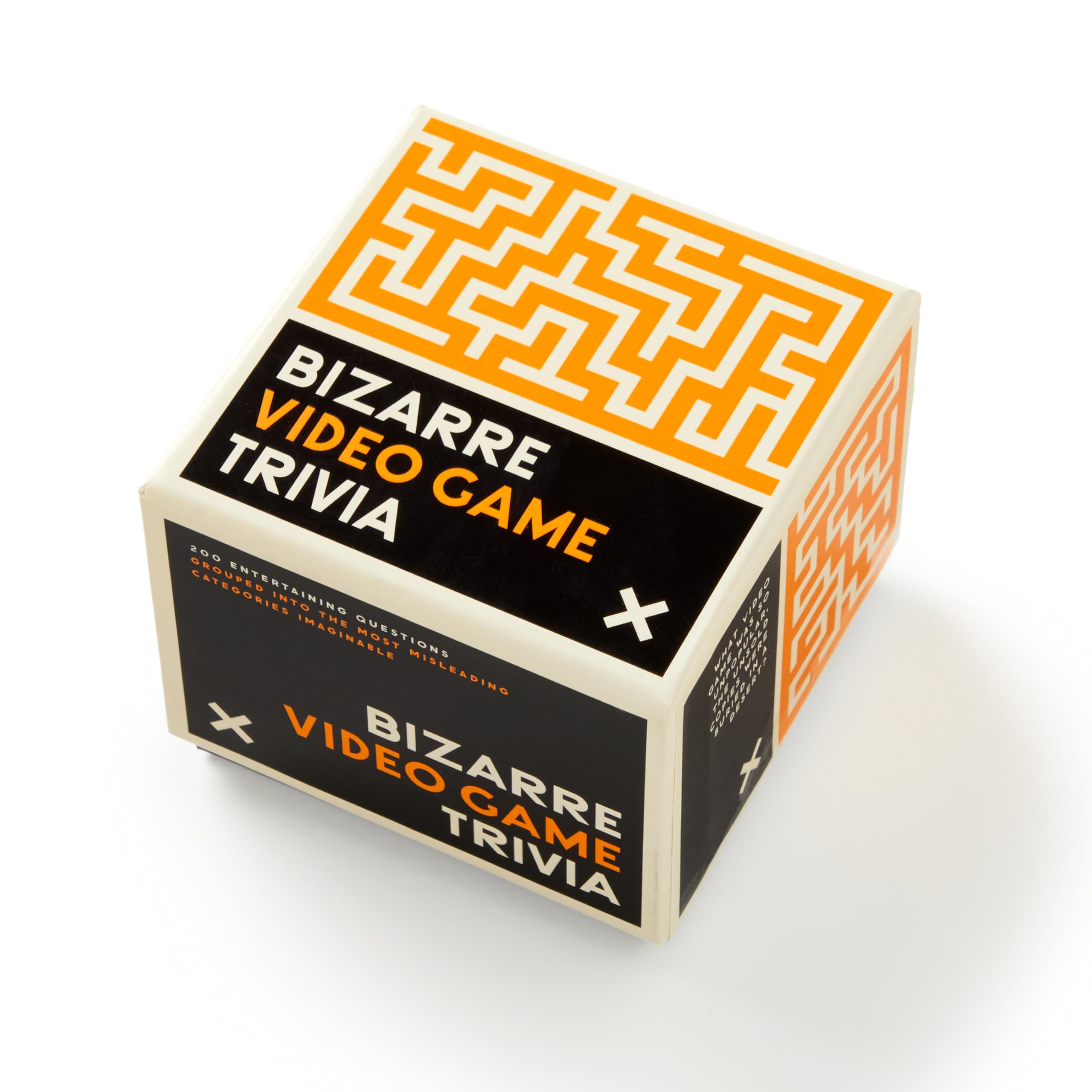 Brass Monkey Bizarre Video Game Trivia  Trivia Card Game Set With 200 Unique Questions About Bizarre Video Game Trivia