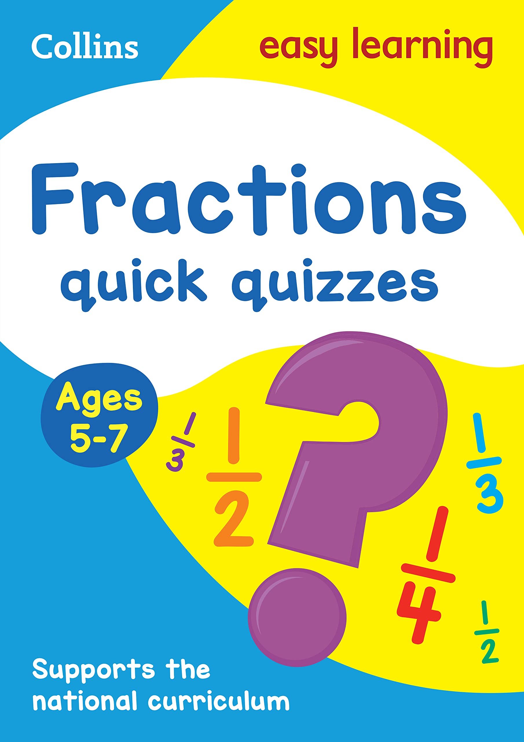 Fractions Quick Quizzes: Ages 57 (Collins Easy Learning KS1),Used