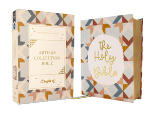 Niv, Artisan Collection Bible, Cloth Over Board, MultiColor/Quilted, Red Letter, Comfort Print