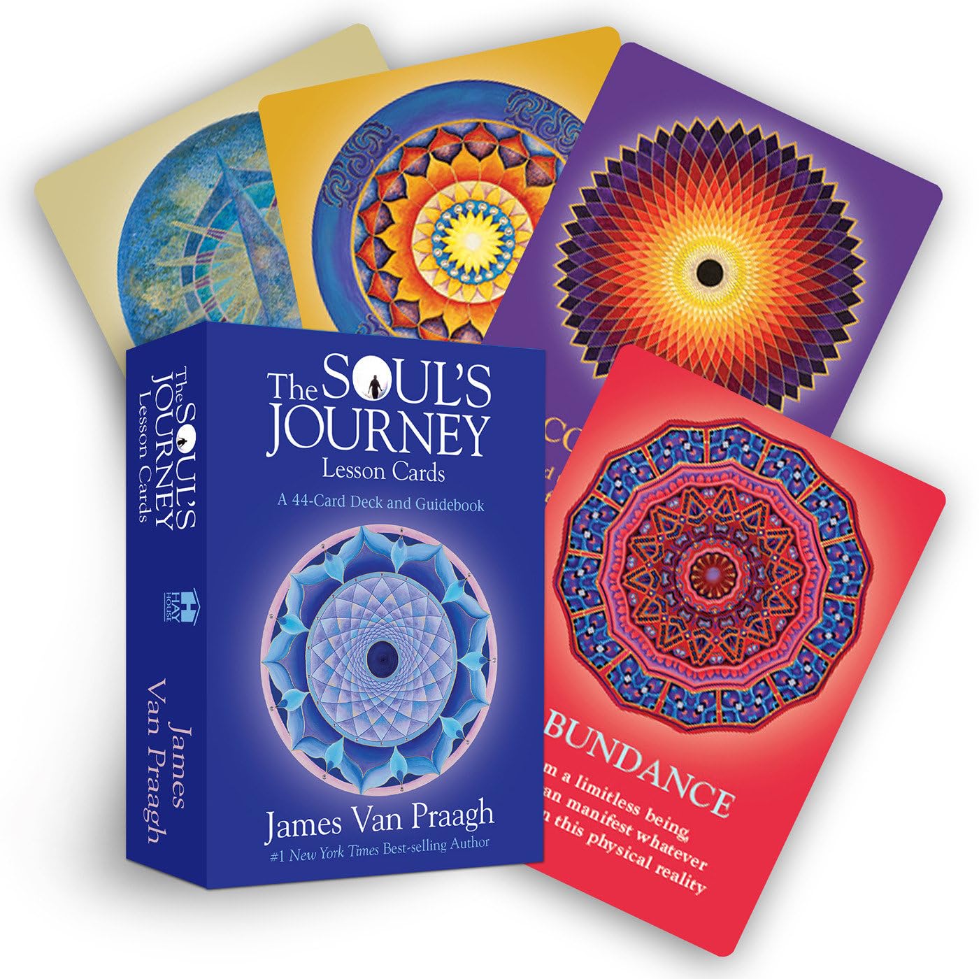 The Soul's Journey Lesson Cards: A 44Card Deck and Guidebook,Used