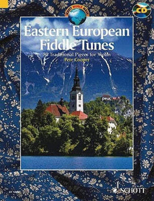 Eastern European Fiddle Tunes 80 Traditional Pieces for Violin Book/CD,Used