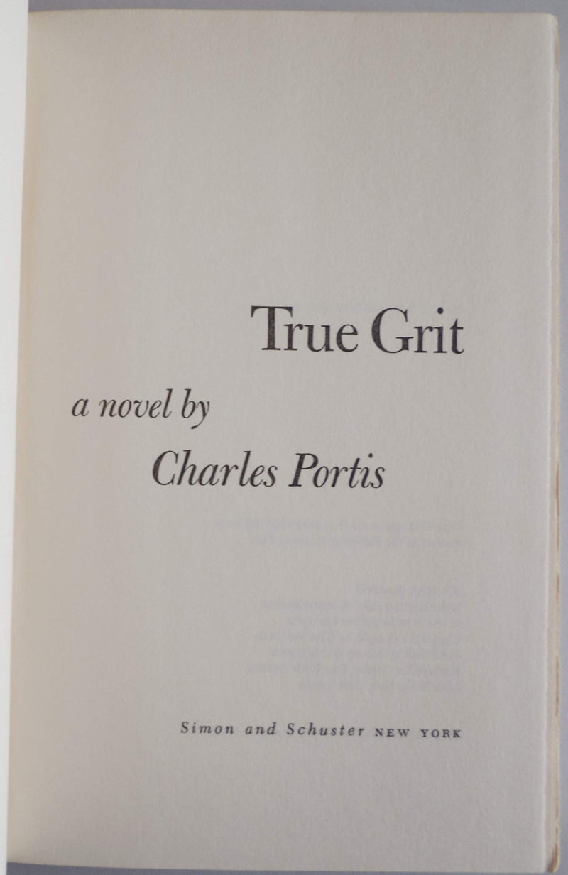 True Grit: A Novel,New