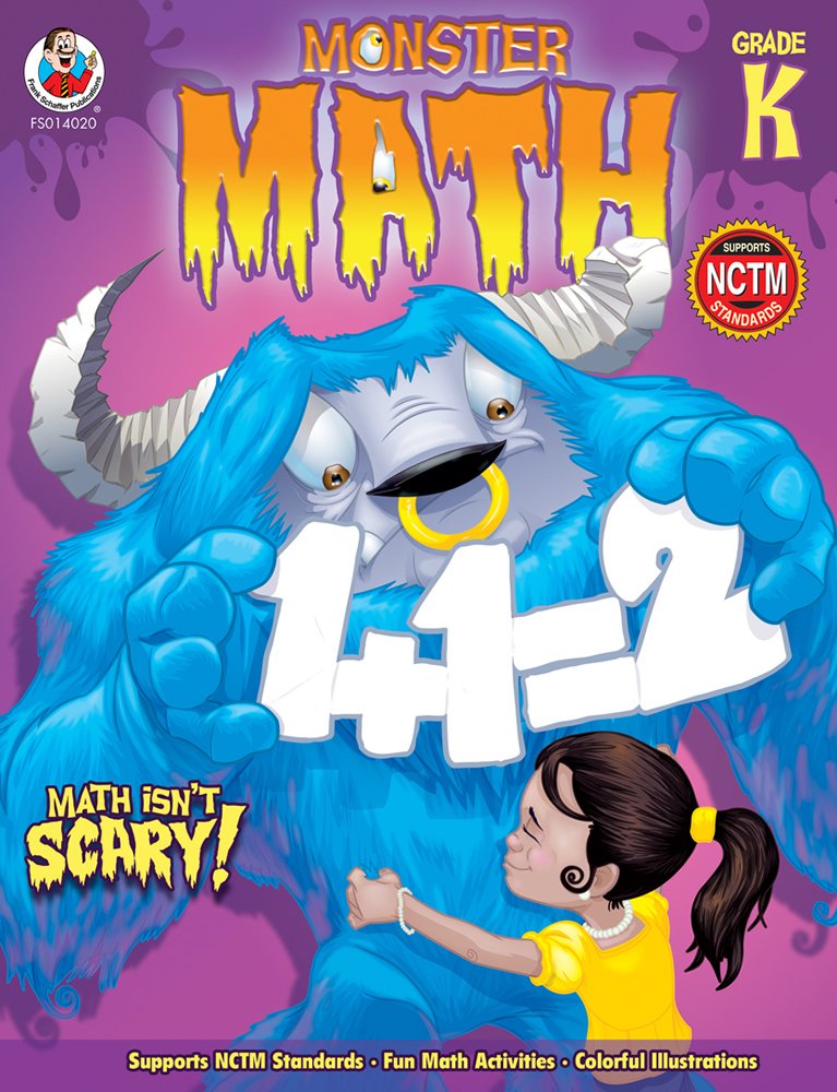 Monster Math, Grade K,Used