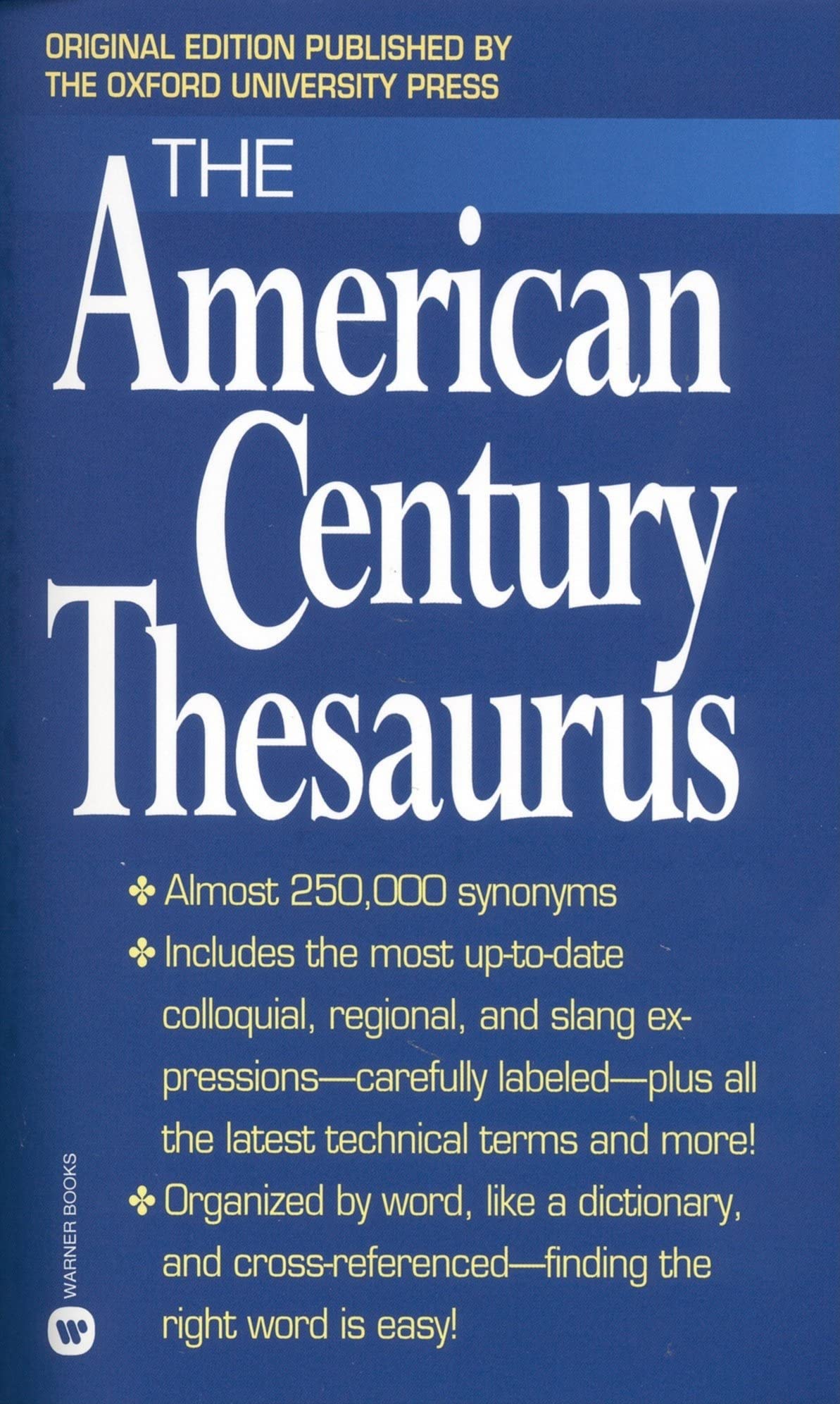 The American Century Thesaurus,Used