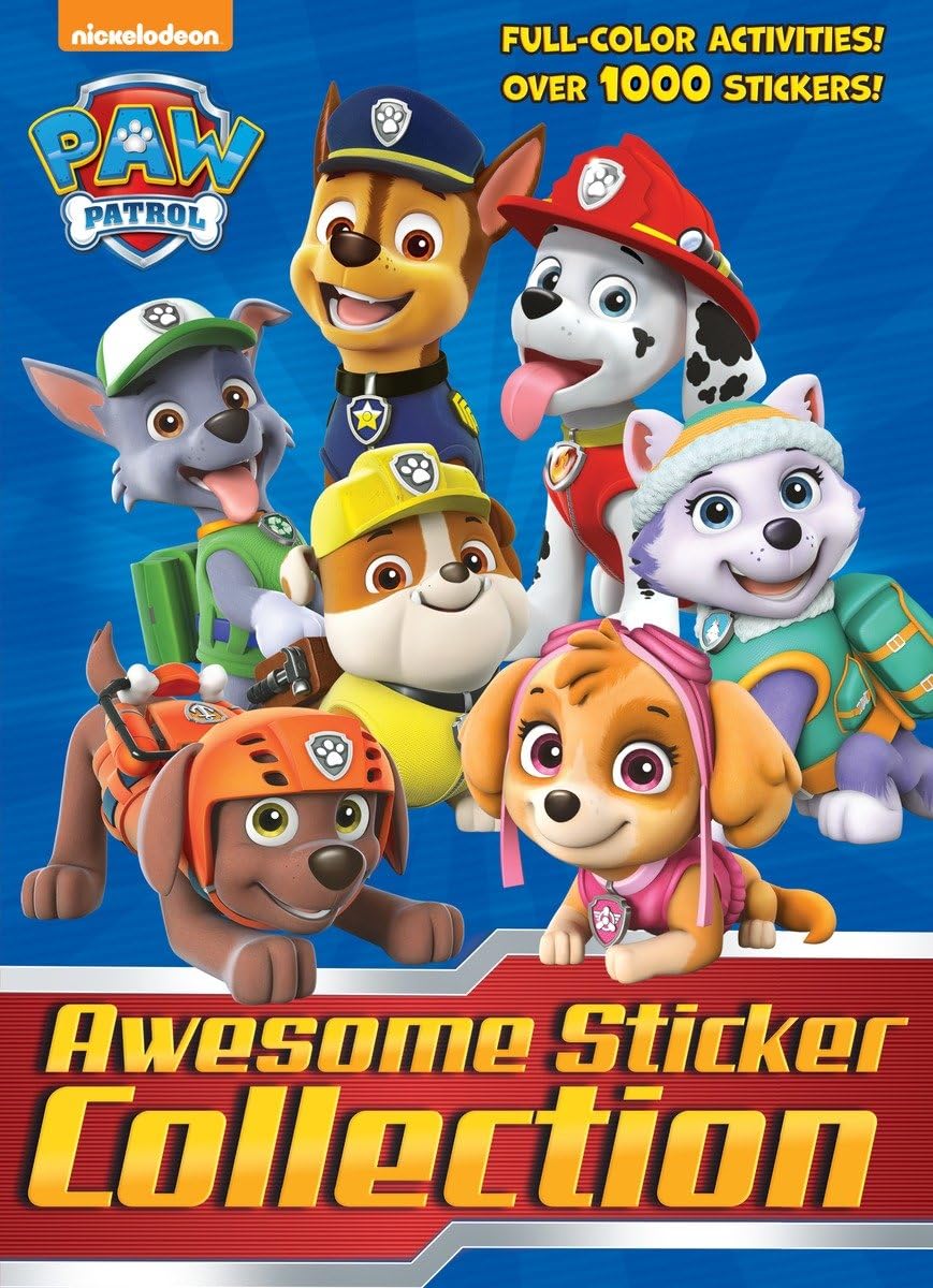 PAW Patrol Awesome Sticker Collection (PAW Patrol),New