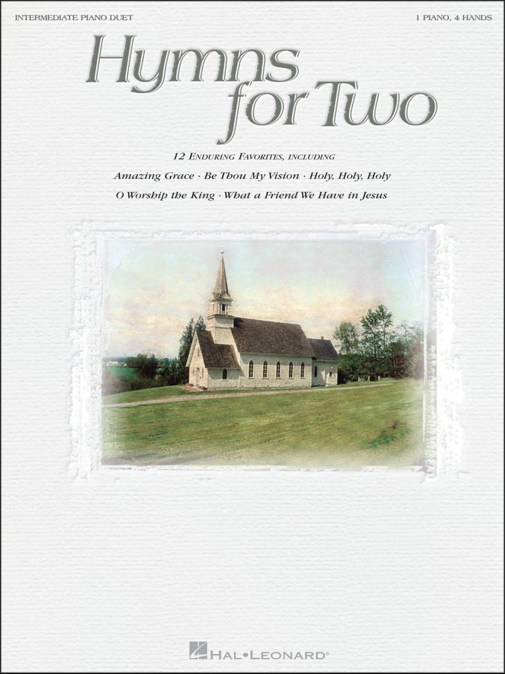 Hymns For Two Intermediate Piano Duet 1 Piano 4 Hands,Used