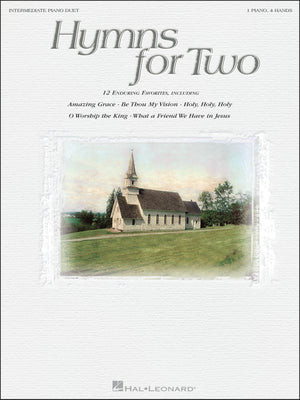 Hymns For Two Intermediate Piano Duet 1 Piano 4 Hands,Used