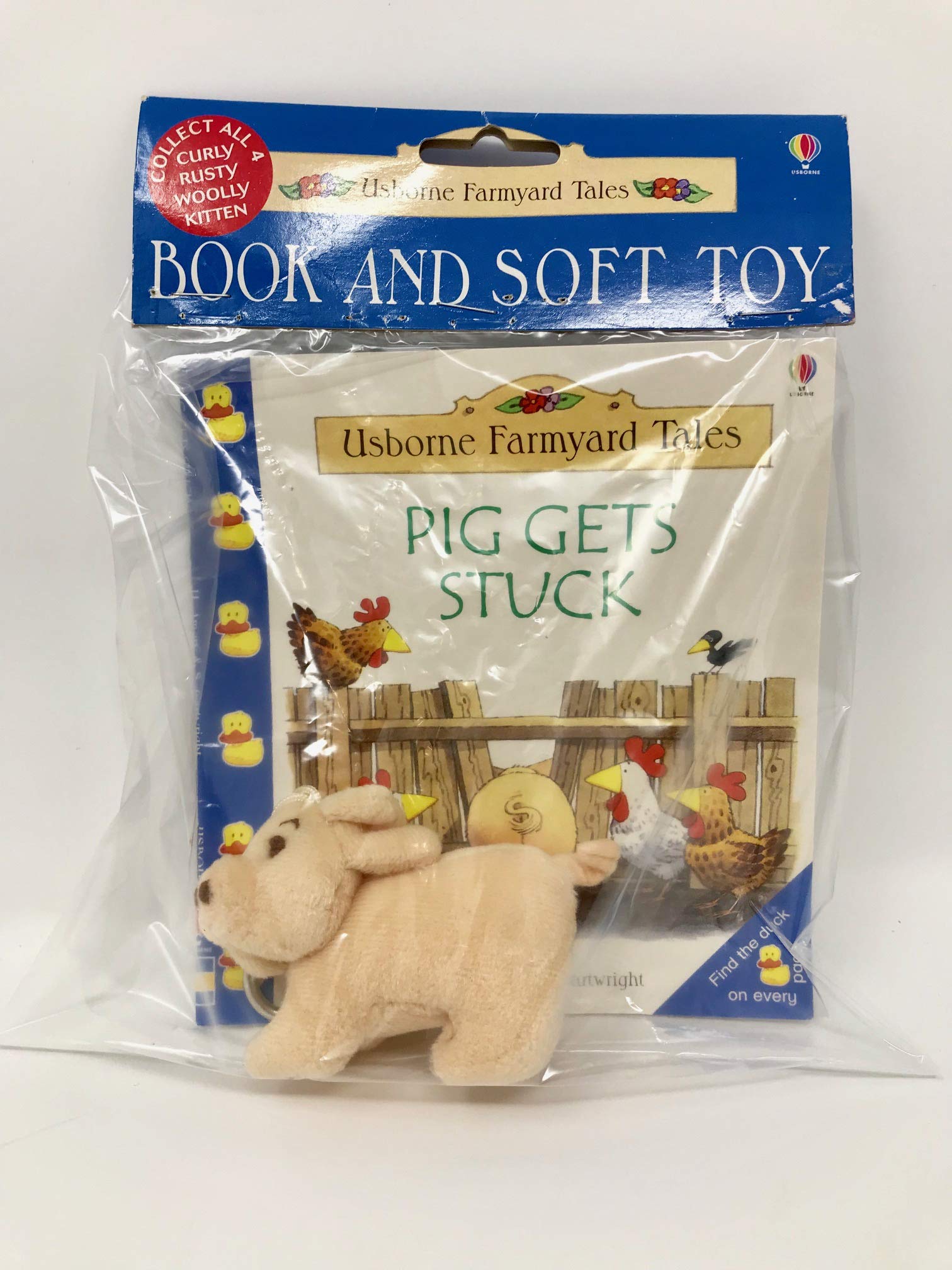 Pig Gets Stuck (Mini Farmyard Tales Key Ring),Used