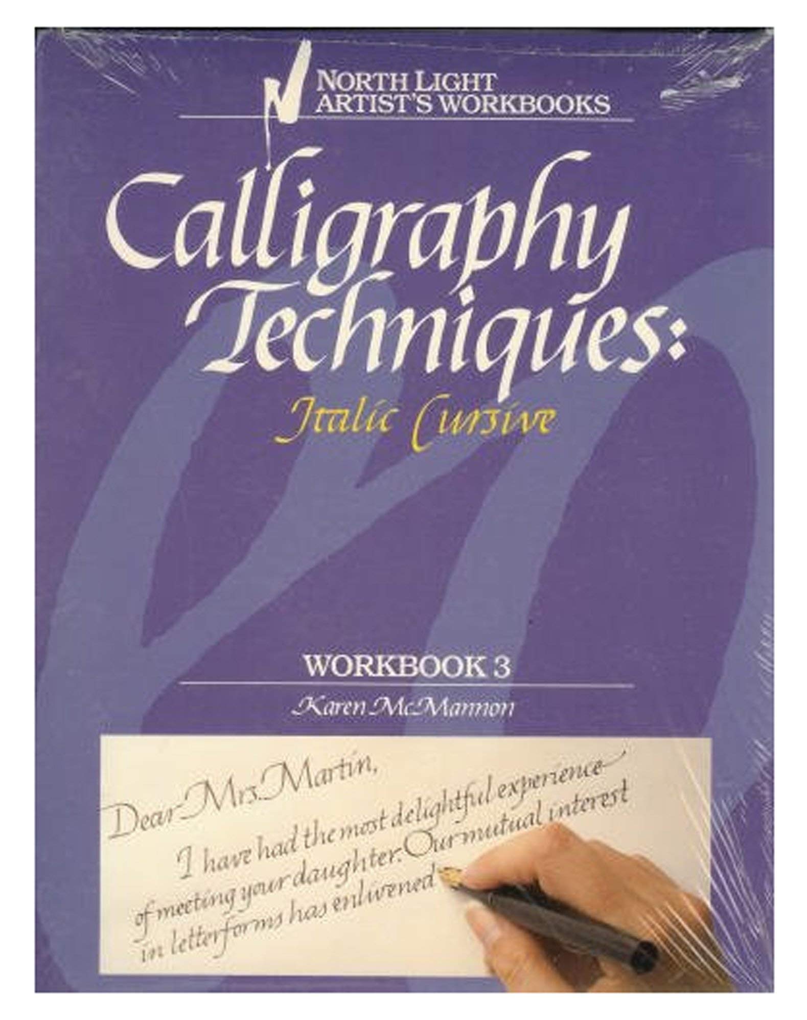 Calligraphy Techniques: Italic Cursive (Workbook 3),Used