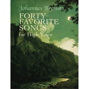 Forty Favorite Songs For High Voice (Dover Song Collections),New