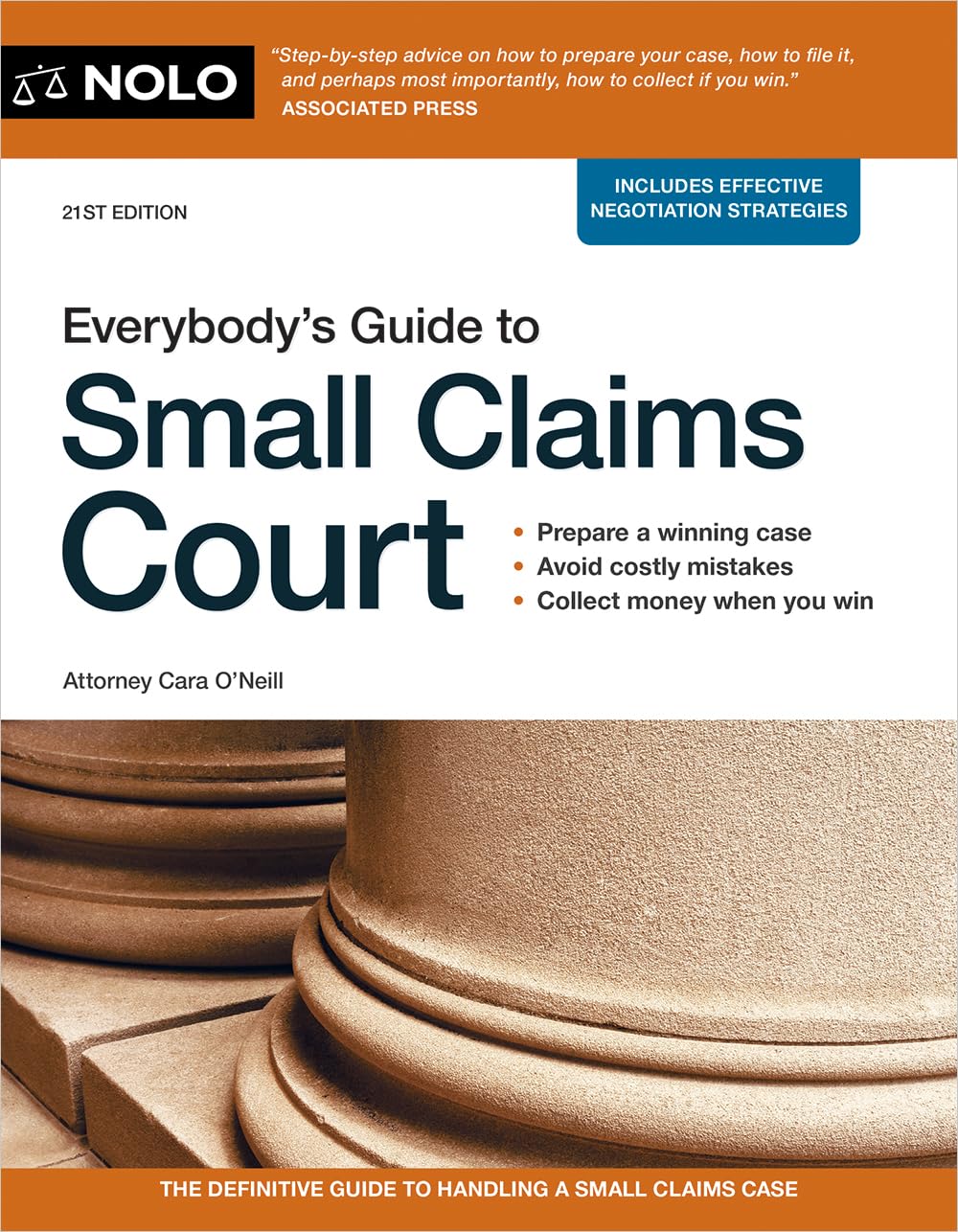 EverybodyS Guide To Small Claims Court