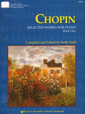 GP390  Chopin  Selected Works for the Piano  Book 1 (The Neil A Kjos Master Composer Library for Piano Students),New
